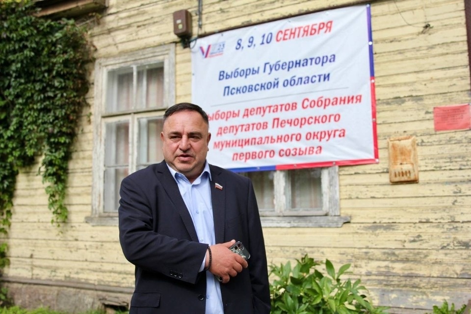 Алексей Севастьянов проголосовал на выборах губернатора Псковской области