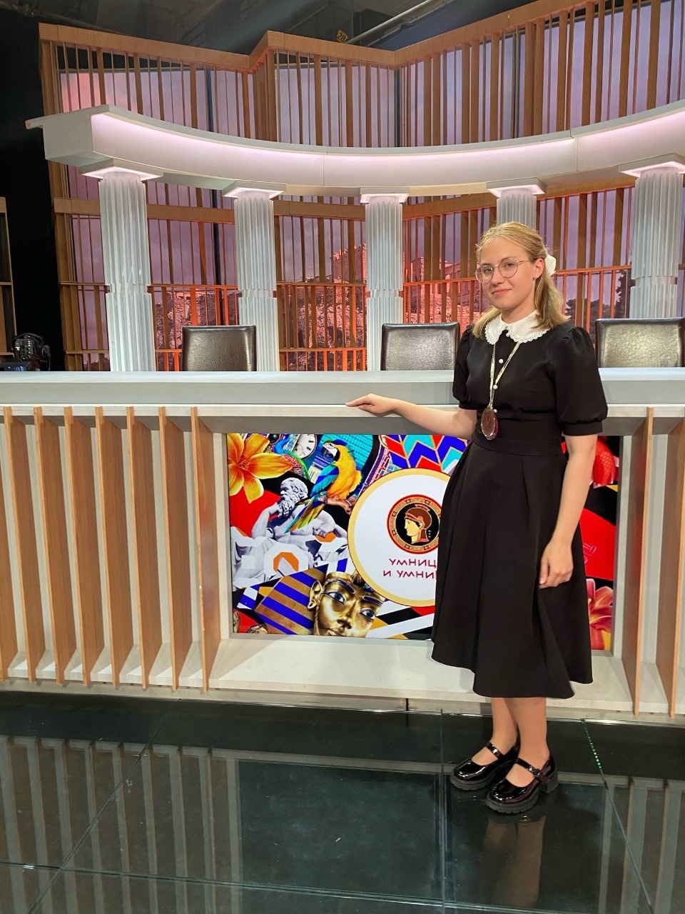 Псковская школьница приняла участие в съемках программы «Умницы и Умники»