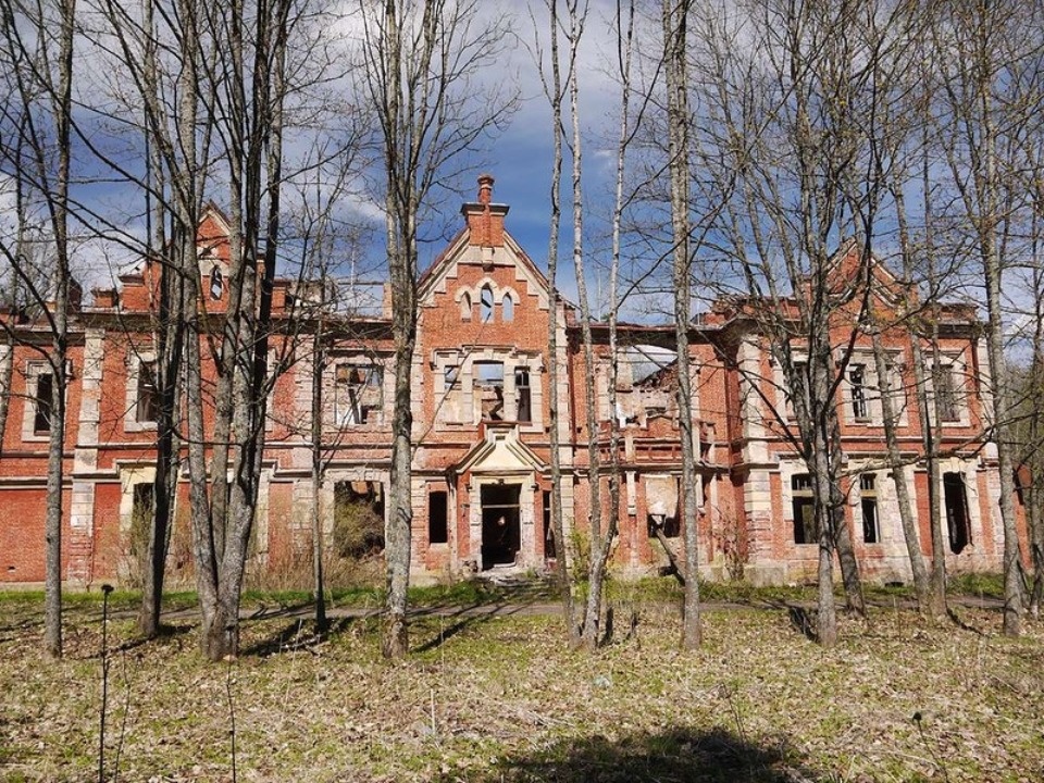 Консервацию кухни и церкви проводят усадьбе княжьи Горки в Дедовичском районе