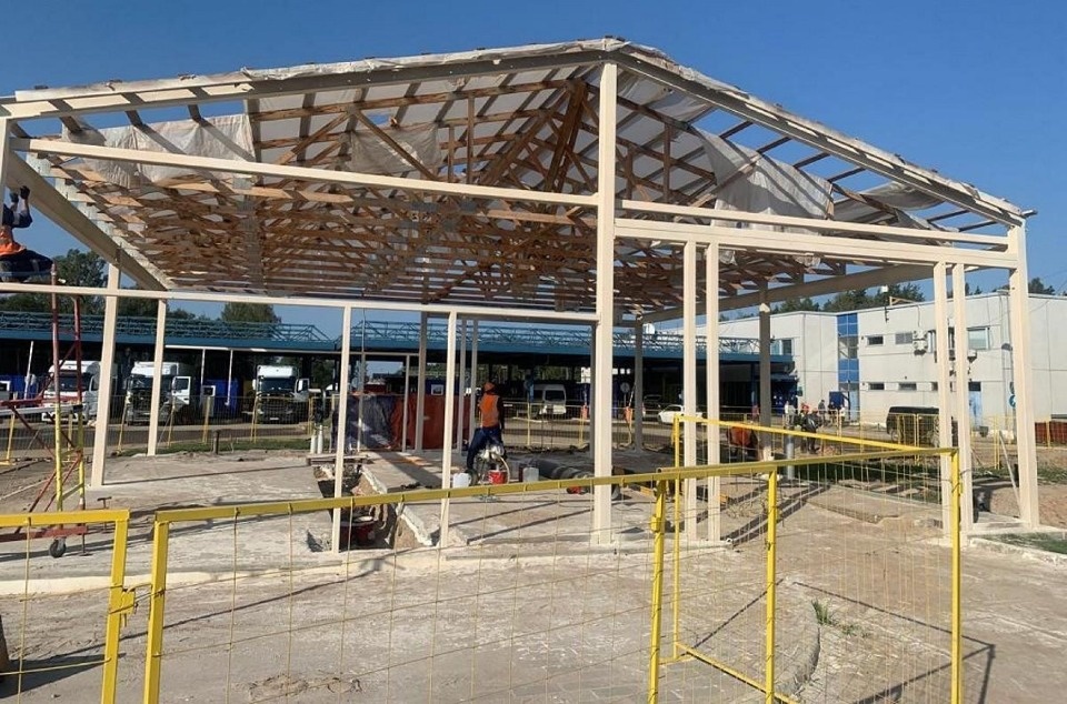 На 40% реконструирован пункт пропуска «Бурачки» в Псковской области На 40% реконструирован пункт пропуска «Бурачки» в Псковской области