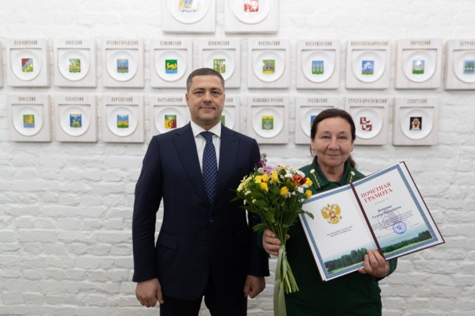 В Псковской области наградили работников лесного хозяйства В Псковской области наградили работников лесного хозяйства