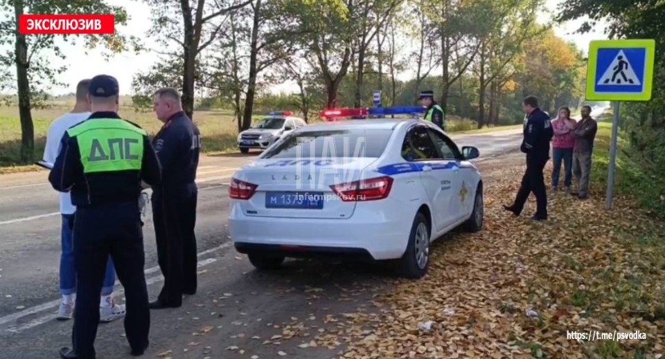 Пешеход пострадал в результате ДТП в Великолукском районе 