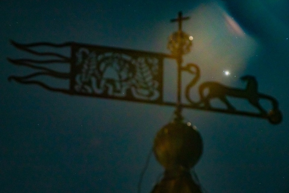 Юпитер над барсом запечатлел псковский астроном-любитель