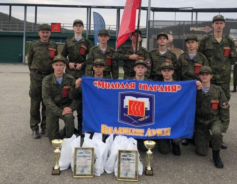 Великолучане завоевали два первых места на военно-патриотической игре в Грозном