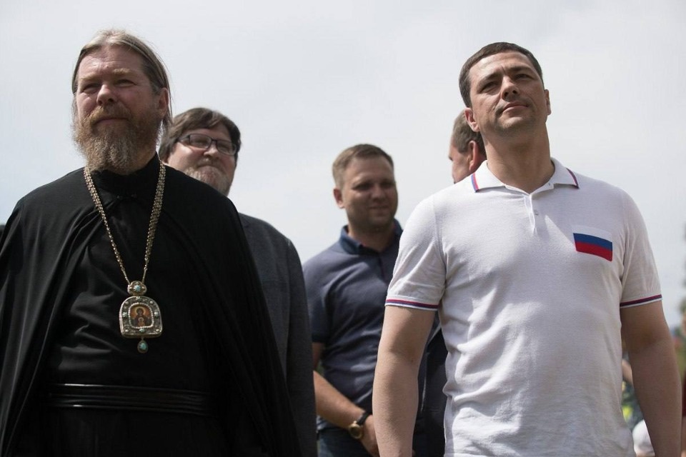 Михаил Ведерников предложил присвоить митрополиту Тихону звание «Почётный гражданин Псковской области»