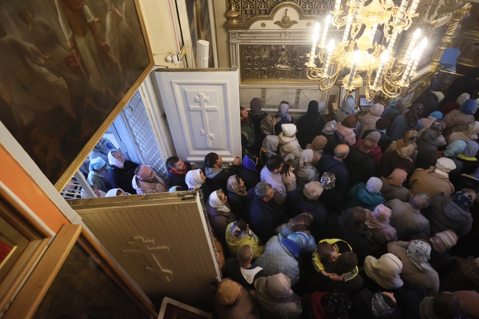 Митрополит Тихон попрощался с Печорами Митрополит Тихон попрощался с Печорами