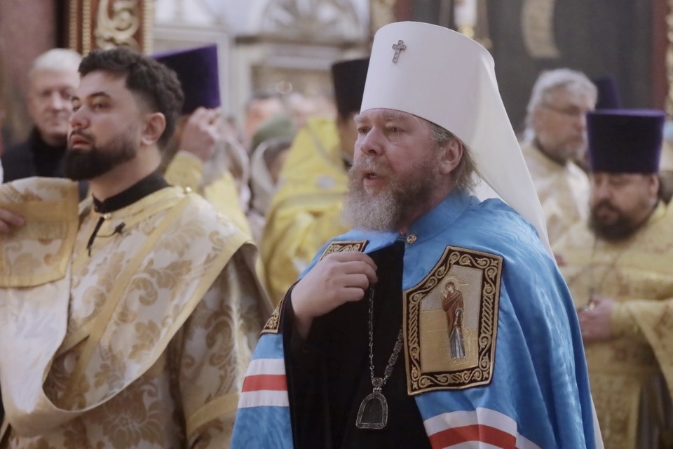 Митрополит Тихон простился с Псковом Митрополит Тихон простился с Псковом