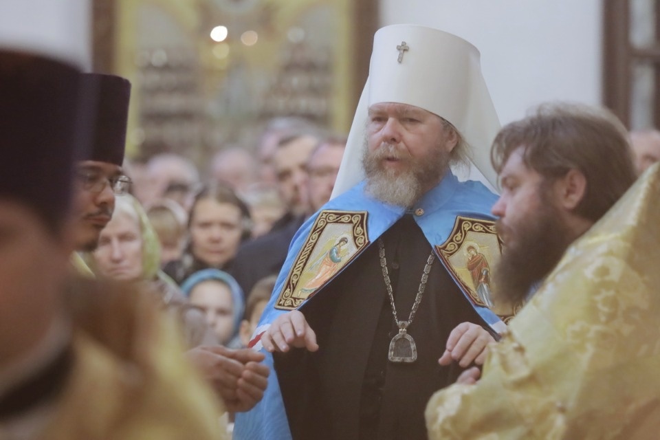 Митрополит Тихон простился с Псковом Митрополит Тихон простился с Псковом