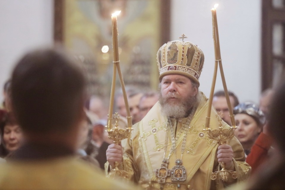 Митрополит Тихон простился с Псковом Митрополит Тихон простился с Псковом