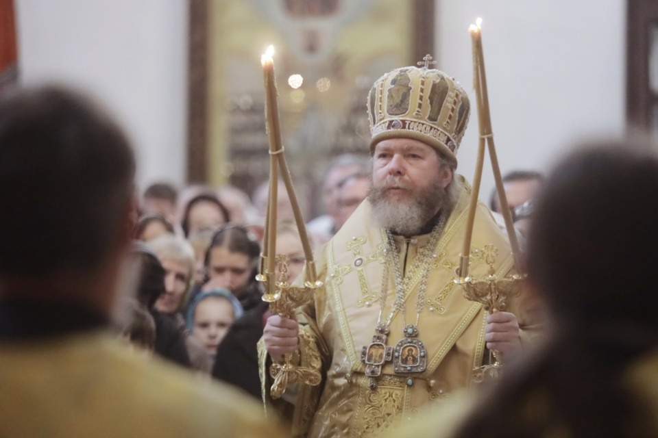 Митрополит Тихон простился с Псковом Митрополит Тихон простился с Псковом