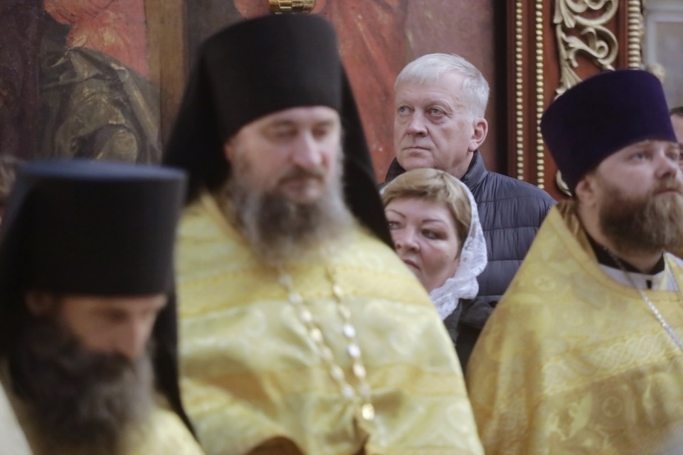 Митрополит Тихон простился с Псковом Митрополит Тихон простился с Псковом