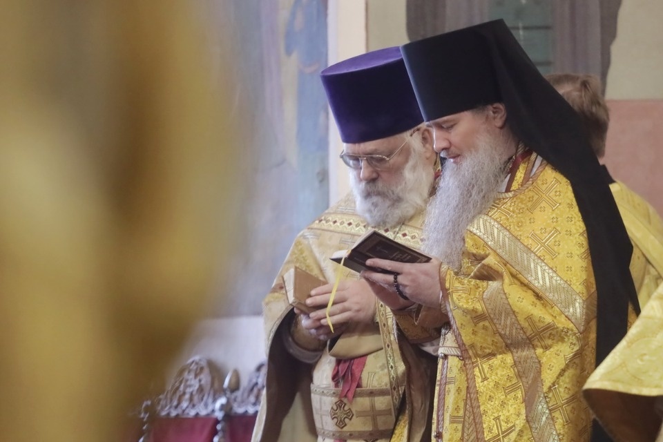 Митрополит Тихон простился с Псковом Митрополит Тихон простился с Псковом