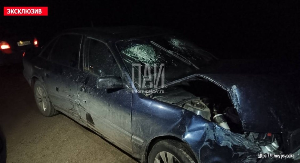 Участнику ДТП в Бежаницком районе потребовалась госпитализация