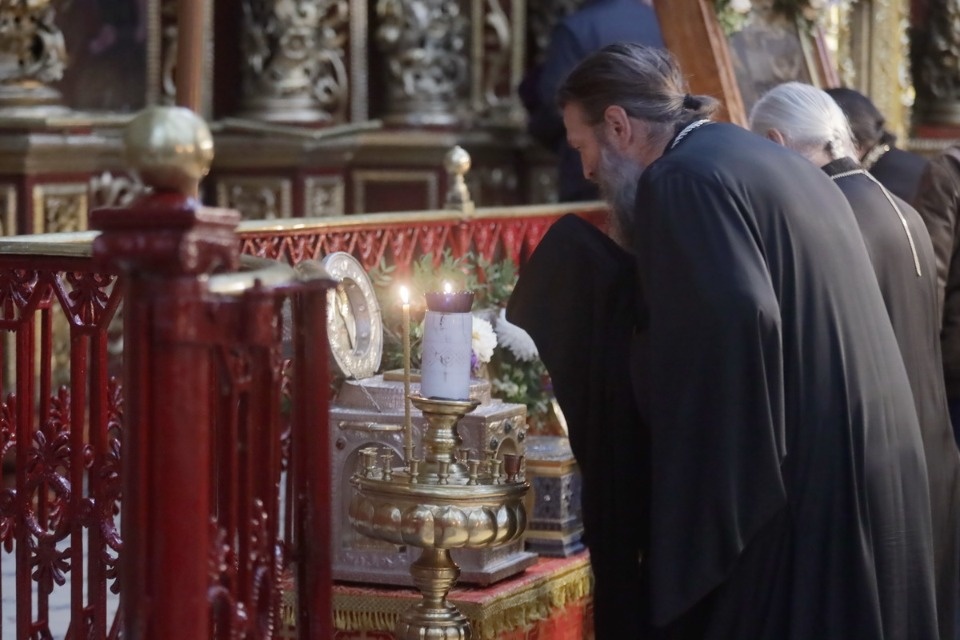 Владыка Тихон (Шевкунов) встретил нового главу Псковской митрополии Арсения Владыка Тихон (Шевкунов) встретил нового главу Псковской митрополии Арсения