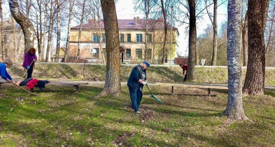 20 октября в Псковском районе проведут осенний субботник