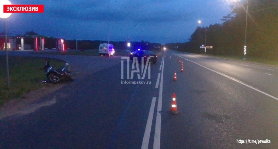 Скутерист пострадала в результате ДТП на трассе М-9 «Балтия» в Себежском районе Скутерист пострадала в результате ДТП на трассе М-9 «Балтия» в Себежском районе