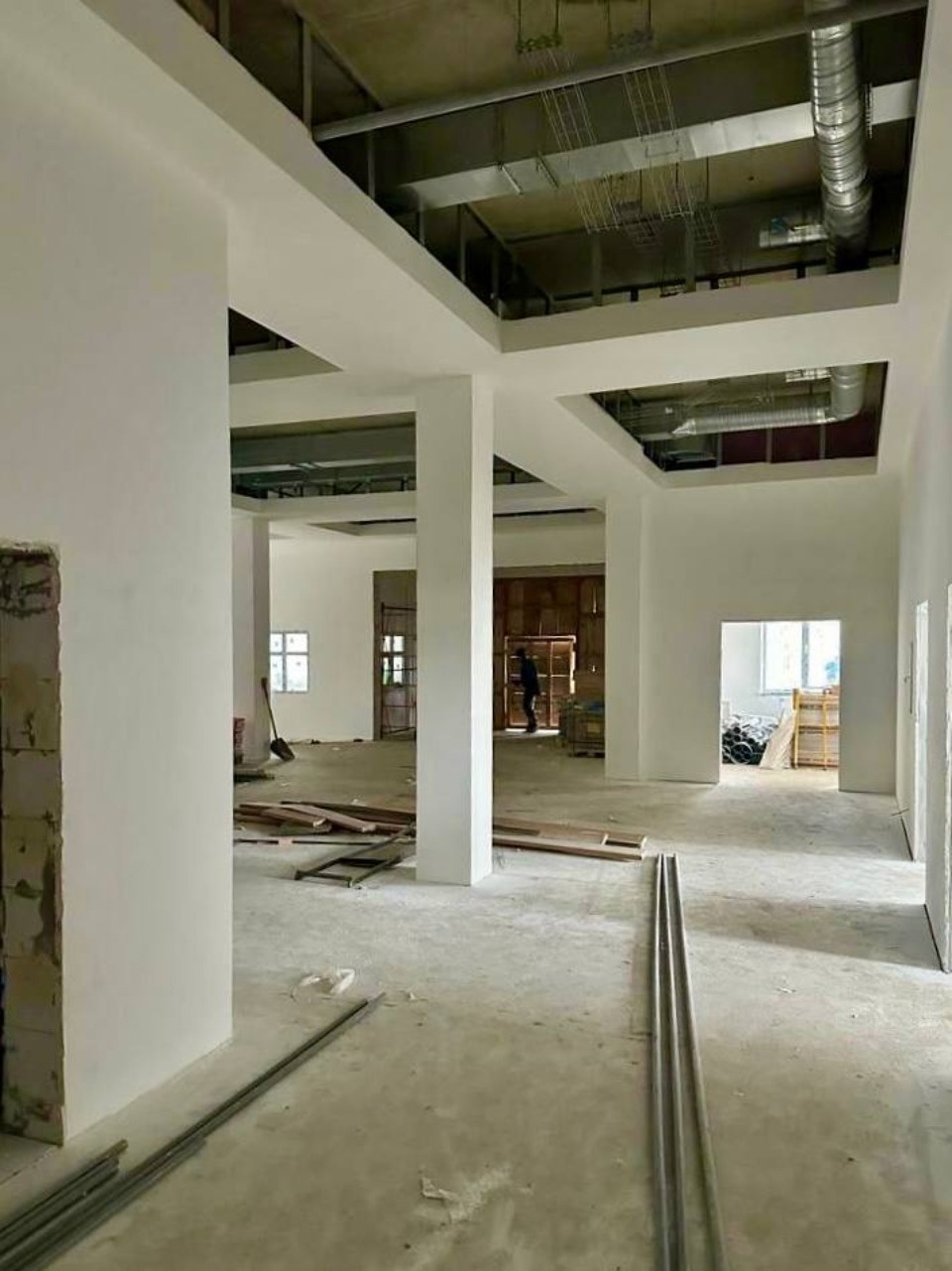 В Острове продолжается строительство Центра культурного развития