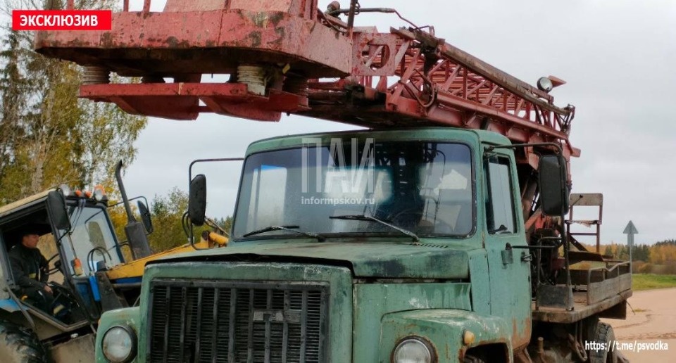 Автоподъемник горел в Пыталовском районе