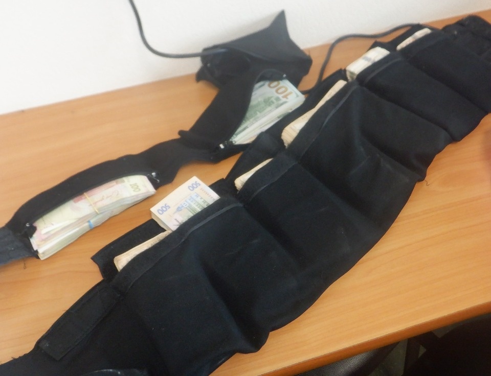 Псковские таможенники обнаружили в скрытых платьем нательных поясах иностранки около 30 тысяч долларов