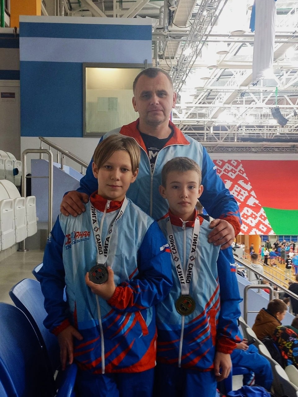 Псковские самбисты привезли три медали с турнира в Минске