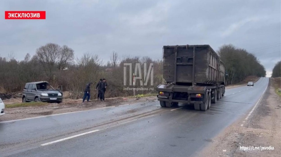 ДТП с участием фуры произошло в Острове ДТП с участием фуры произошло в Острове