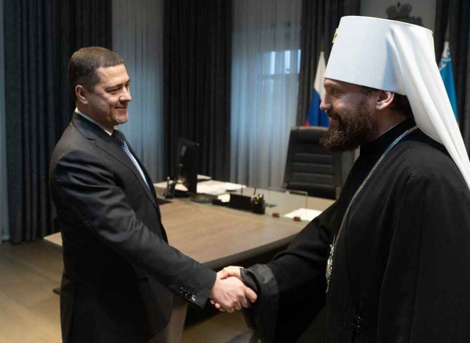 Михаил Ведерников встретился с митрополитом Арсением Михаил Ведерников встретился с митрополитом Арсением