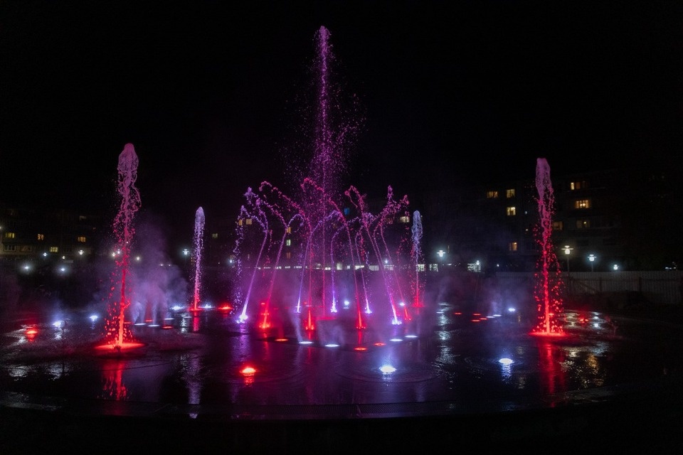 Работа нового фонтана на 4-х углах в Пскове не отразится на напоре воды в квартирах 