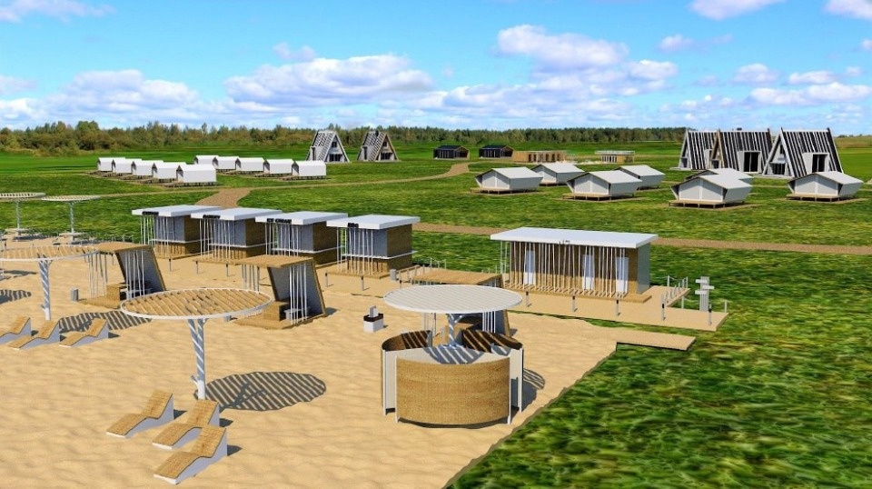 Почти 140 млн направят на создание пляжного комплекса в Псковском районе