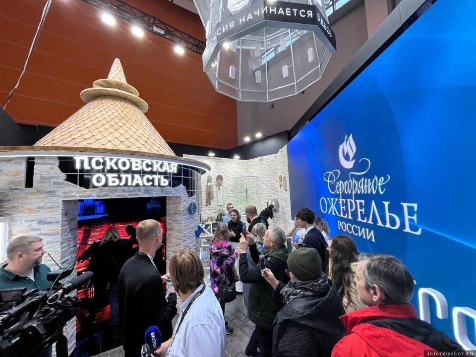 Свыше 160 тысяч человек уже посетили стенд Псковской области на выставке «Россия» в Москве