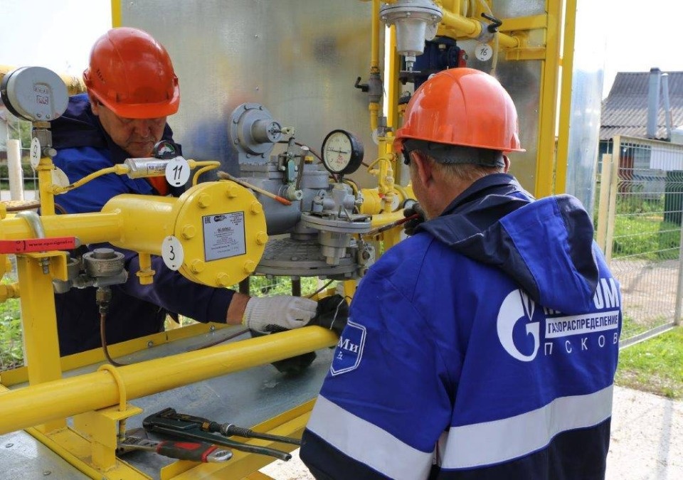 В деревне Федоровщина Псковской области построили внутрипоселковые газопроводы