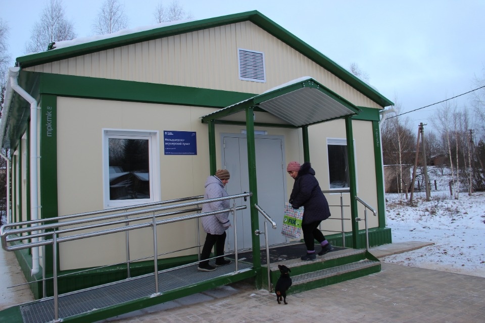 В Пустошкинском районе открыли новый ФАП 