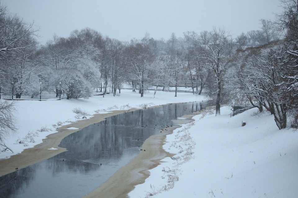 До -7 градусов прогнозируется в Псковской области 1 декабря