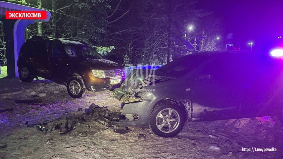 Ребенка госпитализировали в результате ДТП в Печорах 