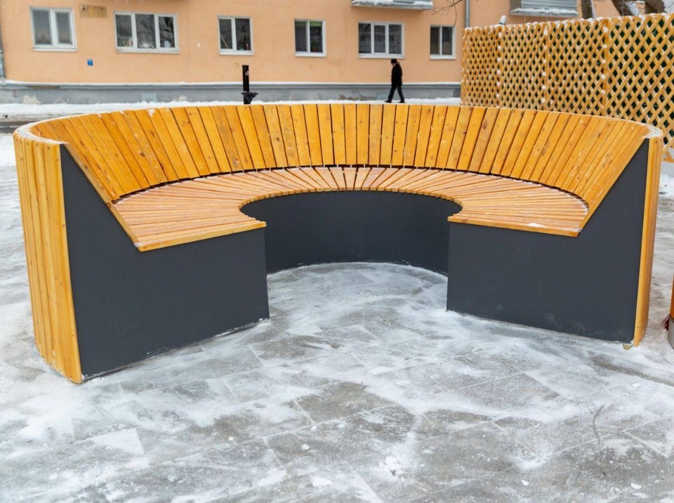 На улице Воеводы Шуйского в Пскове открылась новая смотровая площадка