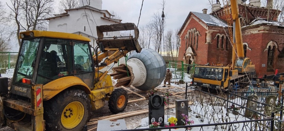 Первоочередные противоаварийные работы проводятся в церкви Троицы в Псковском районе