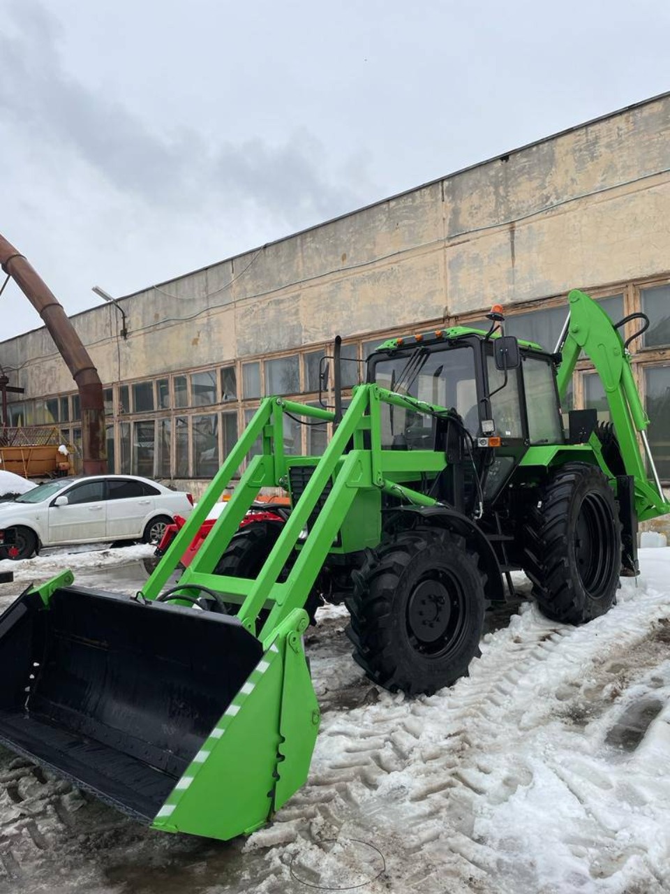 Новая дорожная техника поступила в Псков