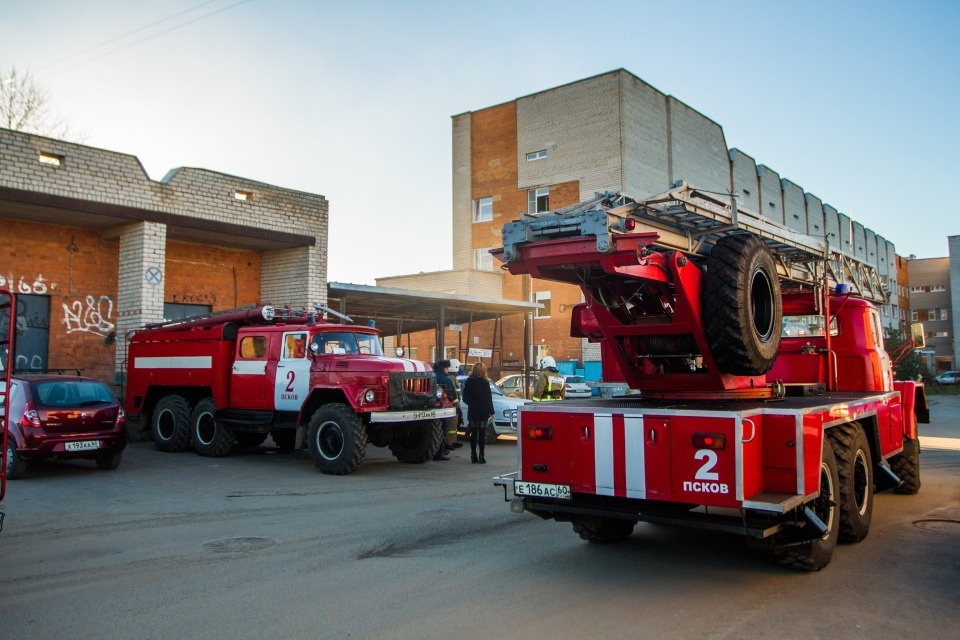Псковская противопожарная служба входит в пятерку лучших в России по качеству тушения пожаров