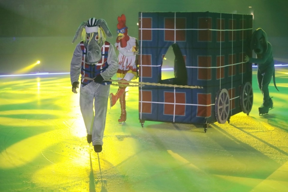 Бременские музыканты на льду Бременские музыканты на льду