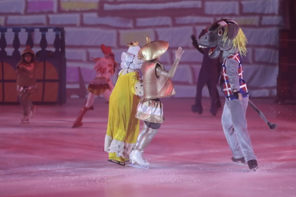 Бременские музыканты на льду Бременские музыканты на льду