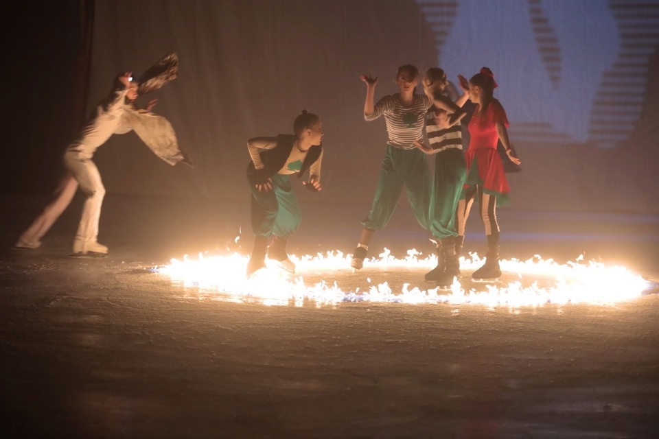 Бременские музыканты на льду Бременские музыканты на льду