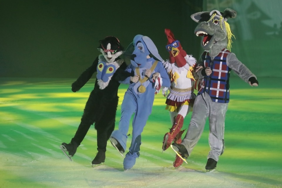 Бременские музыканты на льду Бременские музыканты на льду