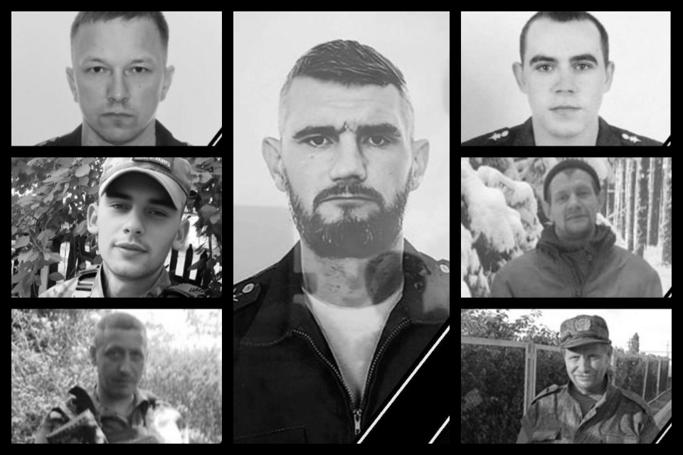 В Псковской области простились с семью погибшими в зоне СВО военнослужащими