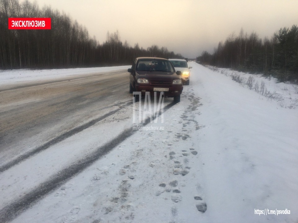 Тройное ДТП произошло в Псковском районе 