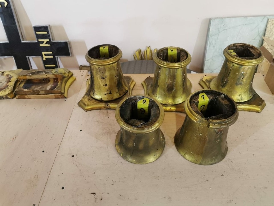 Реставрацию церкви Сорока Мучеников Севастийских в Печорах планируют завершить летом 2024 года