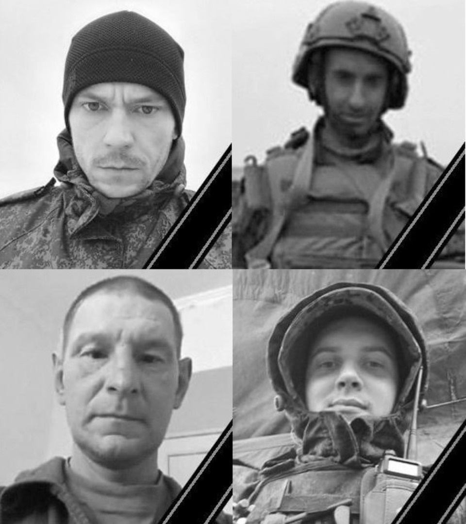 С четырьмя военнослужащими простились в Псковской области 