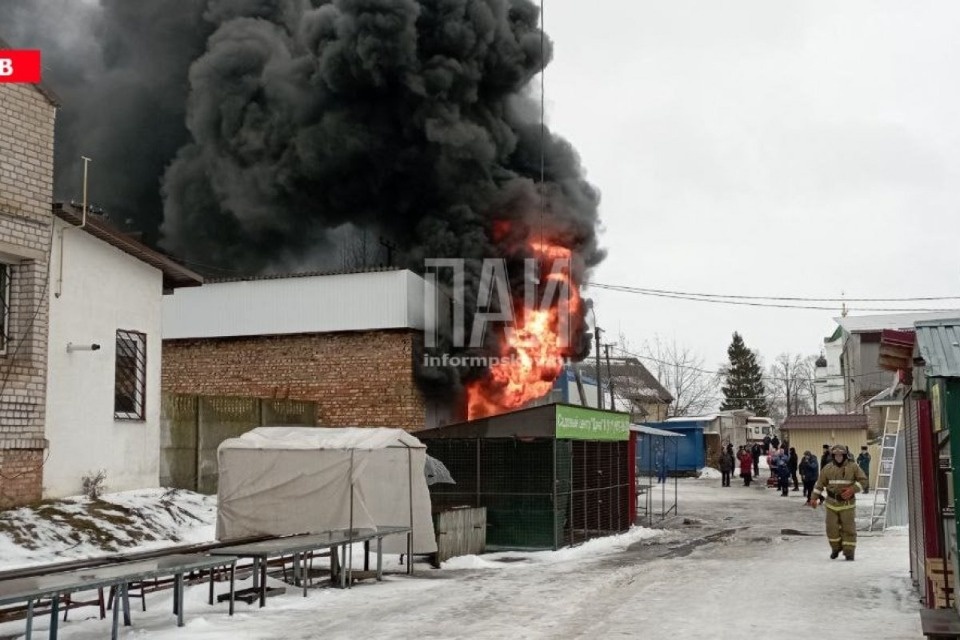 Трансформаторная подстанция горела в Невеле