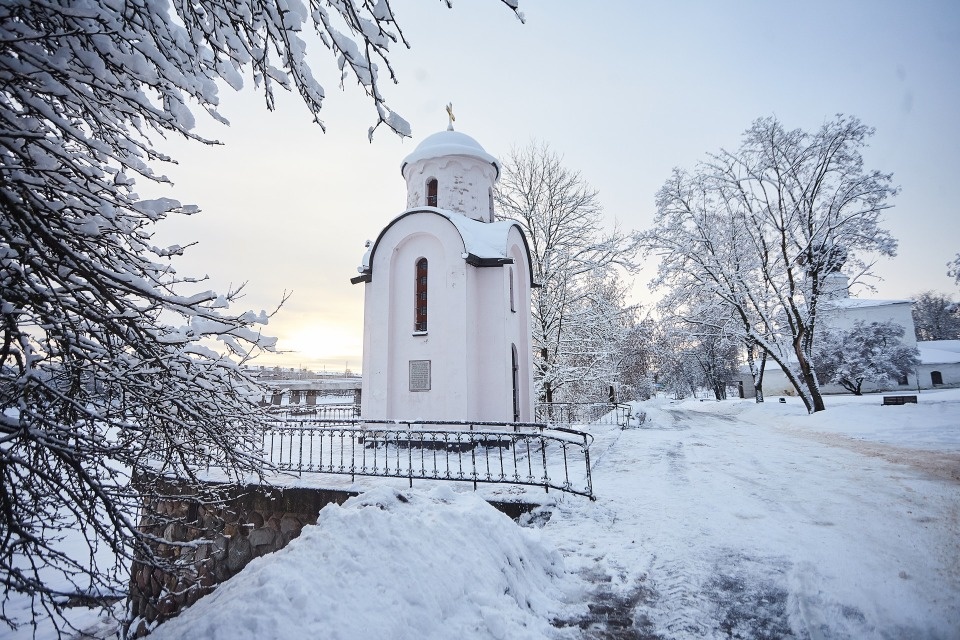 До -8 градусов прогнозируется в Псковской области 26 января