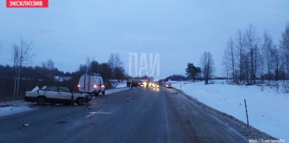 Двое взрослых и ребёнок погибли в аварии в Великолукском районе Двое взрослых и ребёнок погибли в аварии в Великолукском районе