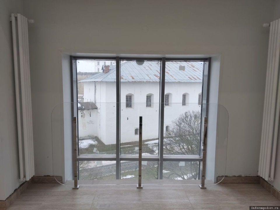 На 95% завершена реконструкция здания бывшего кинотеатра «Октябрь» в Пскове