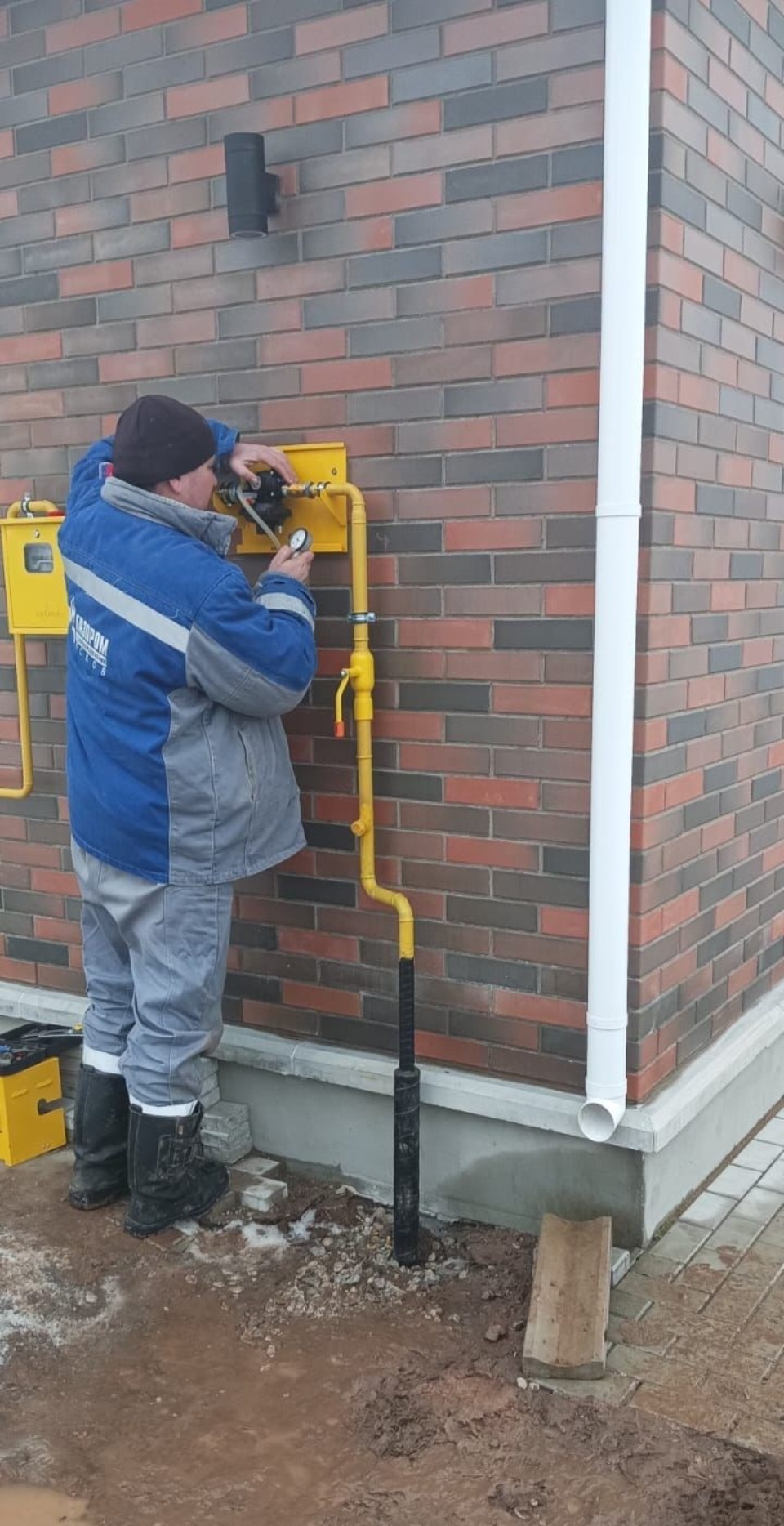 В псковской деревне Федоровщина в рамках догазификации подключили первые домовладения